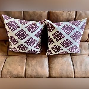John Robshaw decorative pillows